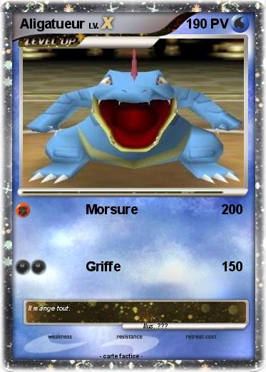 Pokemon Aligatueur