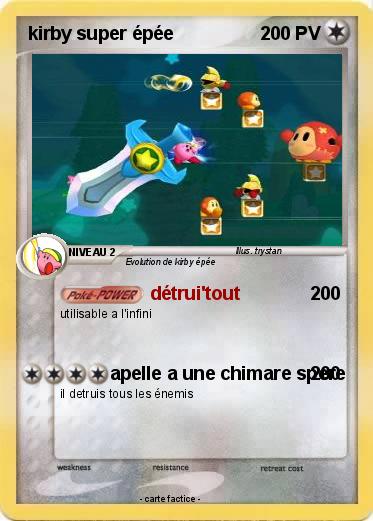 Pokemon kirby super épée