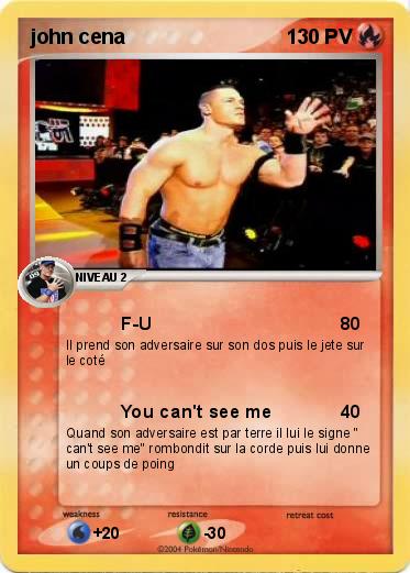 Pokemon john cena