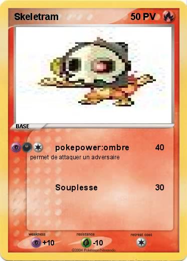 Pokemon Skeletram