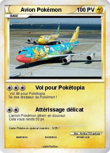 Pokemon Avion Pokémon