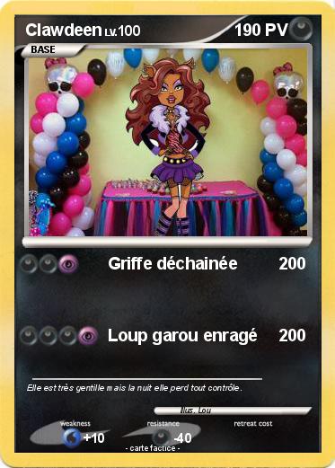 Pokemon Clawdeen