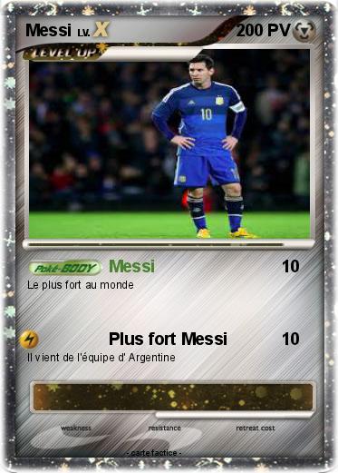 Pokemon Messi