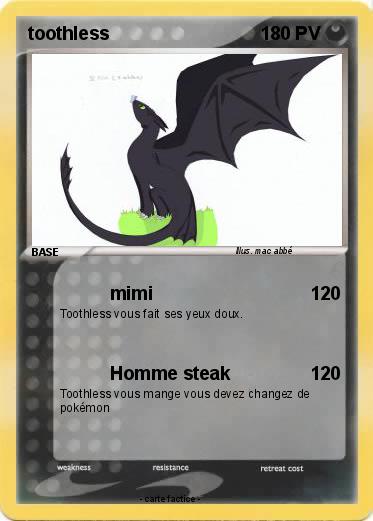 Pokemon toothless