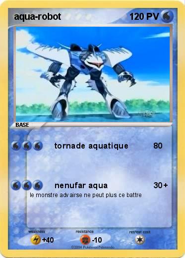 Pokemon aqua-robot