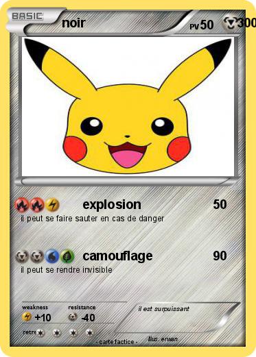 Pokemon noir                                           300