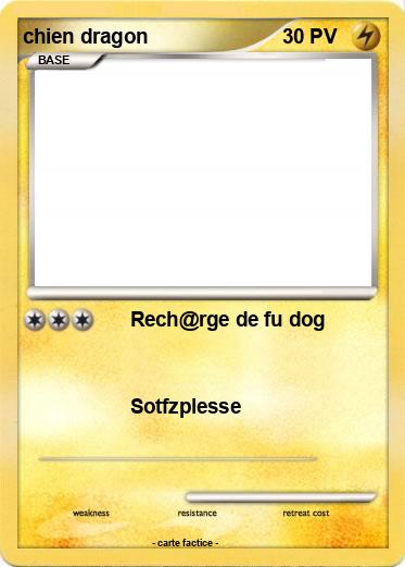 Pokemon chien dragon