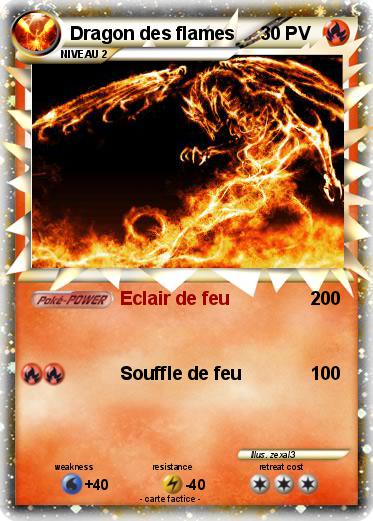 Pokemon Dragon des flames