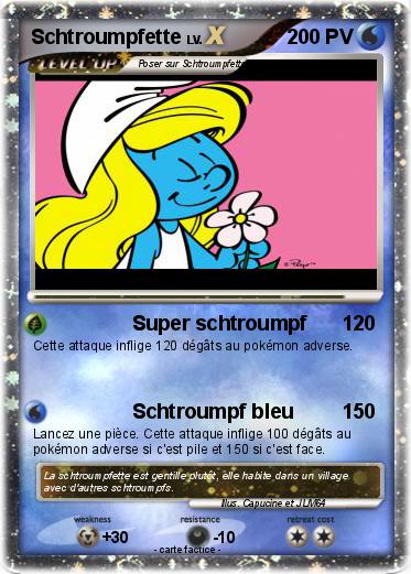 Pokemon Schtroumpfette