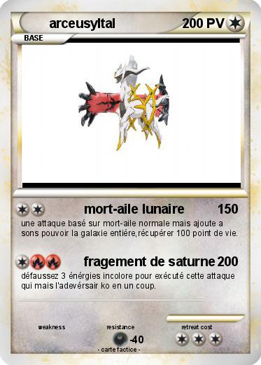 Pokemon arceusyltal