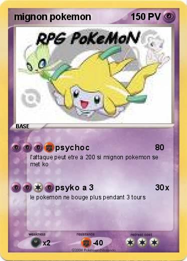 Pokemon mignon pokemon