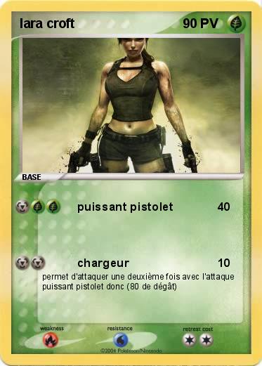 Pokemon lara croft