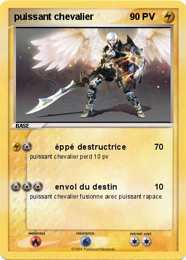 Pokemon puissant chevalier