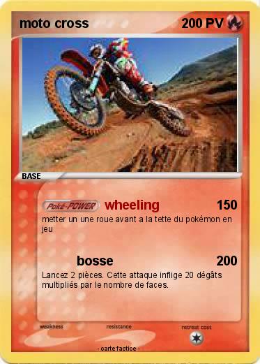 Pokemon moto cross