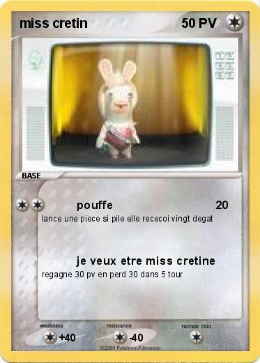 Pokemon miss cretin
