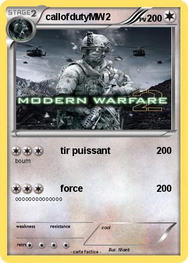 Pokemon callofdutyMW2