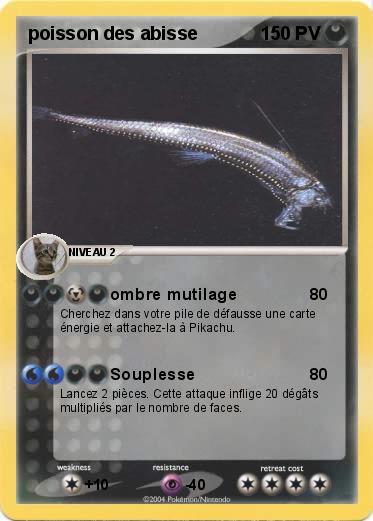 Pokemon poisson des abisse