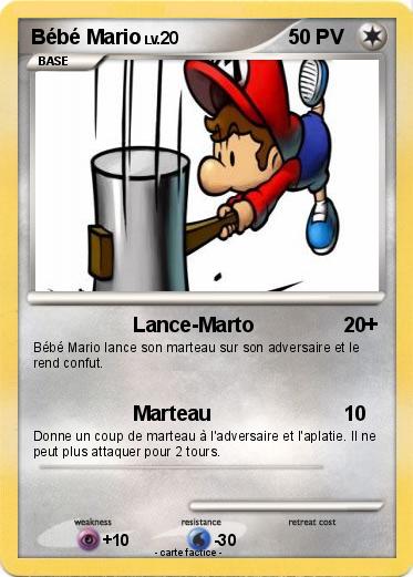 Pokemon Bébé Mario
