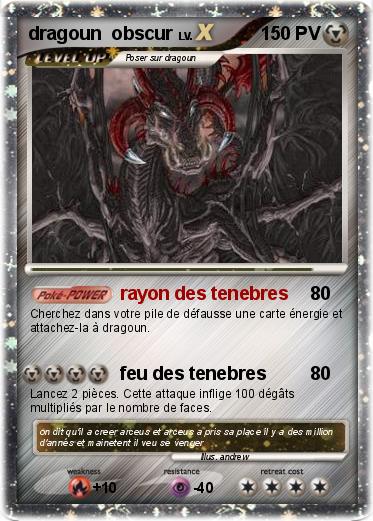 Pokemon dragoun  obscur