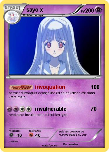 Pokemon sayo x