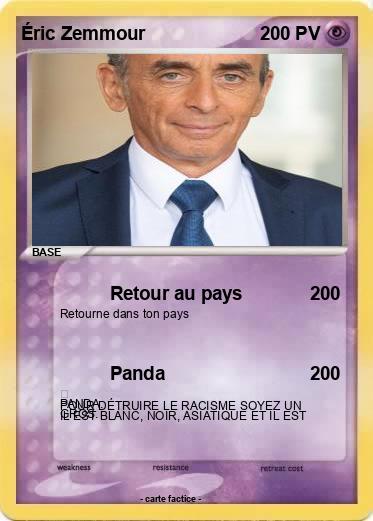 Pokemon Éric Zemmour