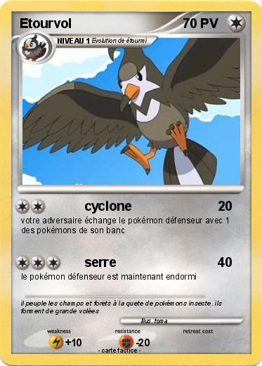 Pokemon Etourvol
