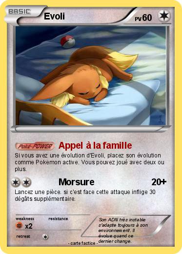 Pokemon Evoli