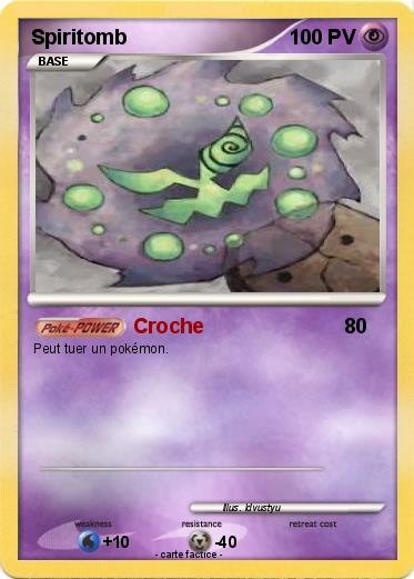 Pokemon Spiritomb