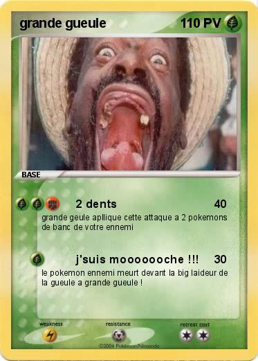 Pokemon grande gueule