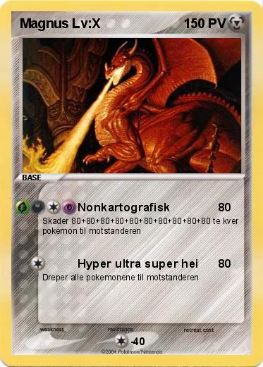 Pokemon Magnus Lv:X