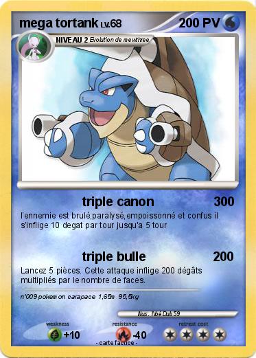 Pokemon mega tortank