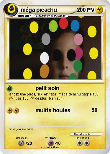 Pokemon méga picachu