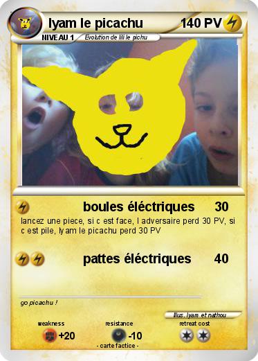 Pokemon lyam le picachu
