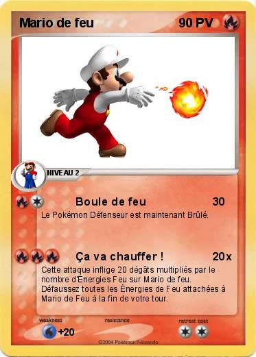 Pokemon Mario de feu