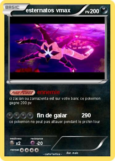 Pokemon esternatos vmax