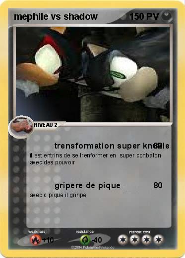 Pokemon mephile vs shadow