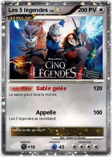 Pokemon Les 5 légendes