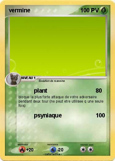 Pokemon vermine