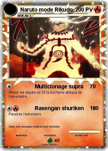 Pokemon Naruto mode Rikudo