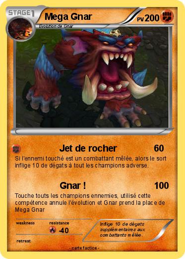 Pokemon Mega Gnar