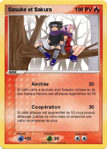 Pokemon Sasuke et Sakura