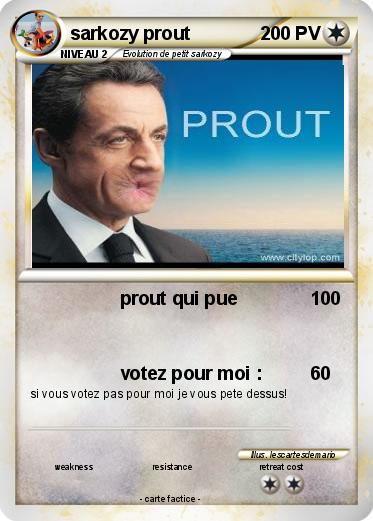 Pokemon sarkozy prout
