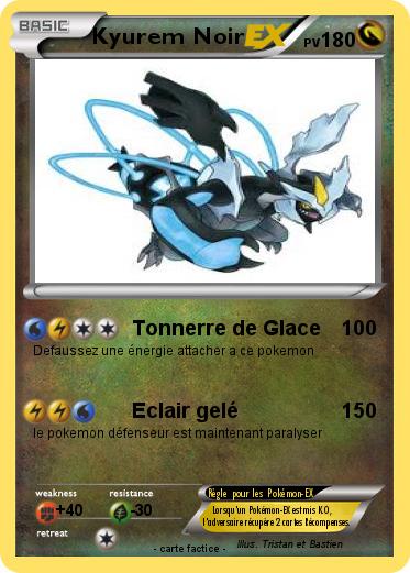 Pokemon Kyurem Noir