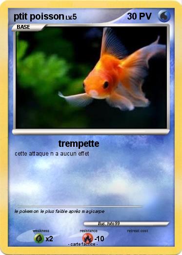 Pokemon ptit poisson