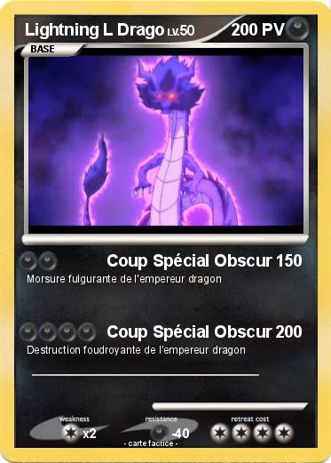 Pokemon Lightning L Drago