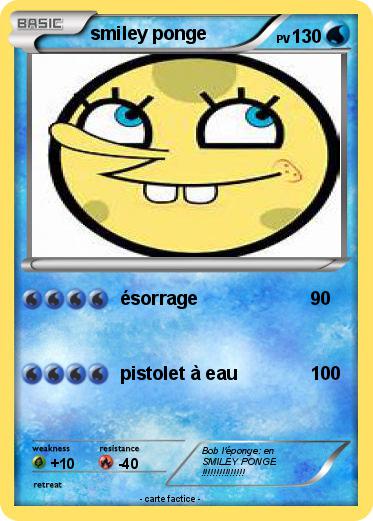 Pokemon smiley ponge