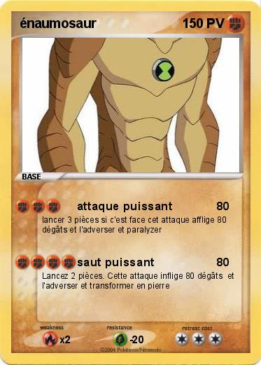 Pokemon énaumosaur
