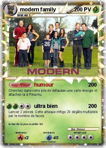 Pokemon modern family