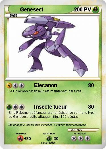 Pokemon Genesect