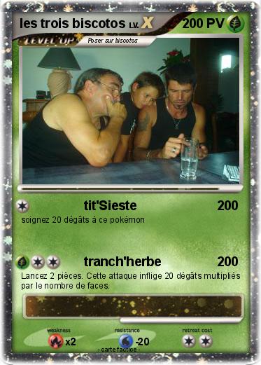 Pokemon les trois biscotos